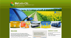 Desktop Screenshot of biofuelsandoils.com